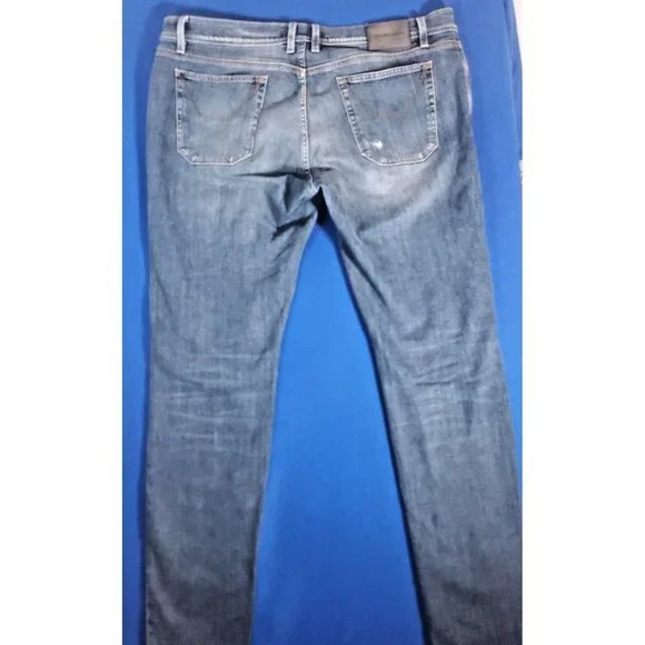 Jeckerson Vintage Slim Fit Boot Cut Denim Jeans Pants Men's Size 40 Jupa79ff - Picture 9 of 16